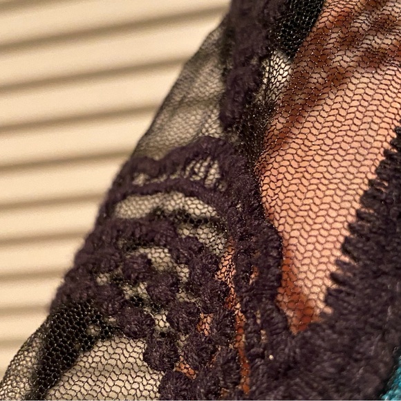 ALYX Drape Front Lace Back Sleeveless Blouse Top XL - Picture 9 of 16